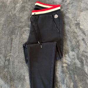 Moncler Three-tone waistband jogging pants